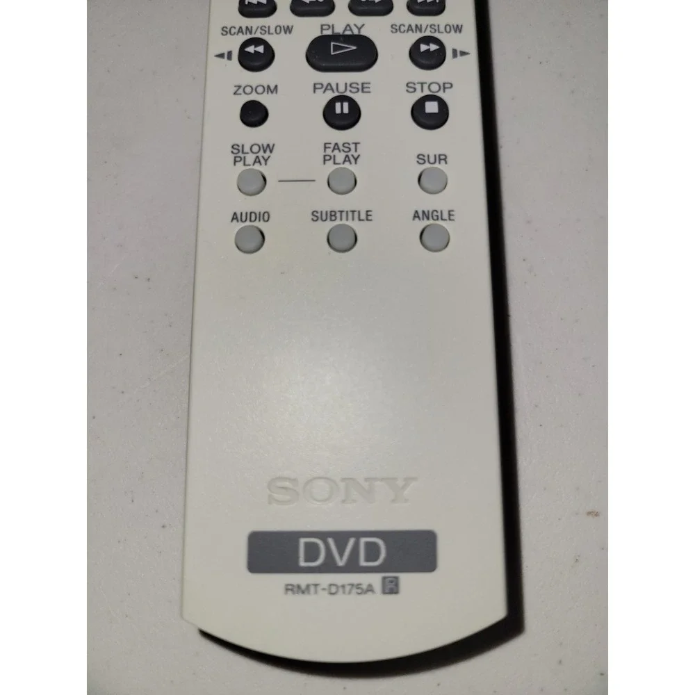 Sony Remote Control RMT D175A For DVP-SR210P